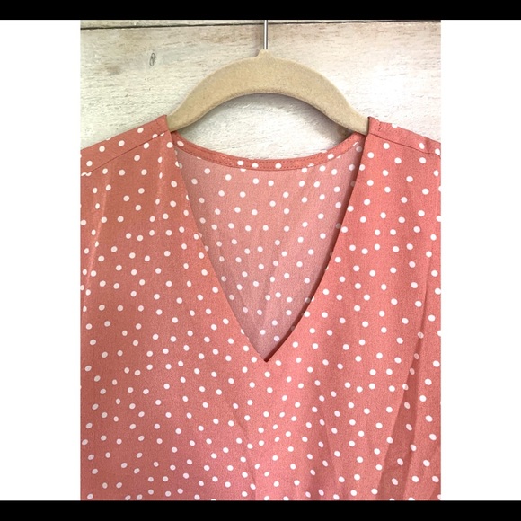 Summer polka-dot babydoll dress - Picture 2 of 7